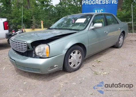 2005 Cadillac Deville Livery z USA, uszkodzony, nr VIN 1G6KD54Y95U224686